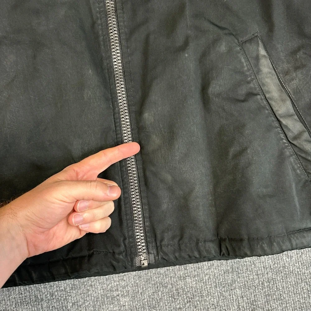 Vintage Polo Ralph‎ Lauren Mens 2XL Fleece Lined Windbreaker Packable Hood *READ